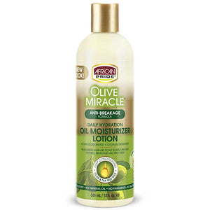 AFRICAN PRIDE OLIVE MIRACLE MOISTURIZER LOTION 355ML