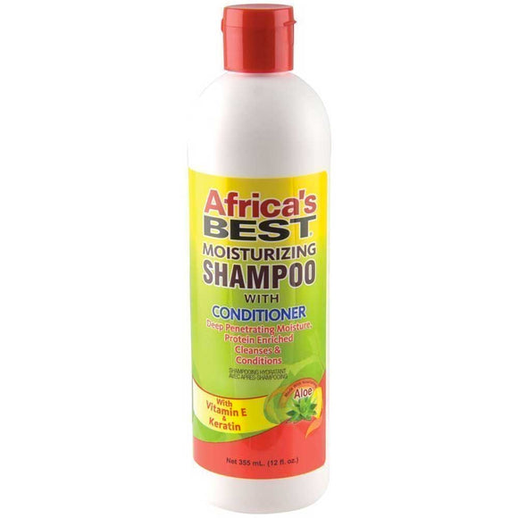 Africa's Best Moisturizing Shampoo with Conditioner 355 Ml