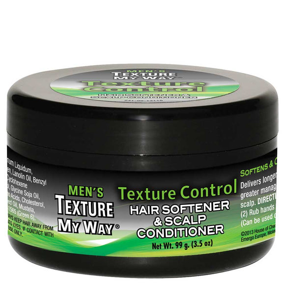 Africa's Best Men's Texture My Way Men’s Texture Control Hair & Scalp Conditioner Jar 99g