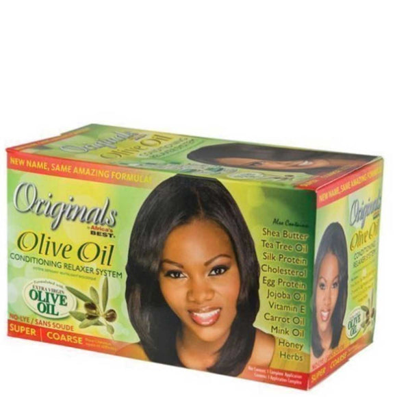 Africa's Best Originals Olive Oil Conditioning Relaxer Super
