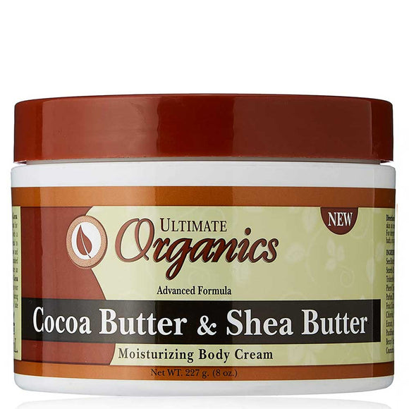 Africa's Best Ultimate Organics Cocoa & Shea Butter Body Cream 227 G