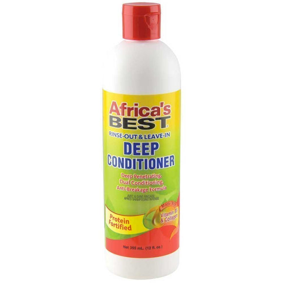 Africa's Best Rinse-out & Leave-in Deep Conditioner 355 ml