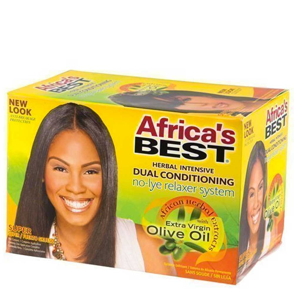 Africa's Best Herbal Intensive No-Lye Relaxer Kit Super