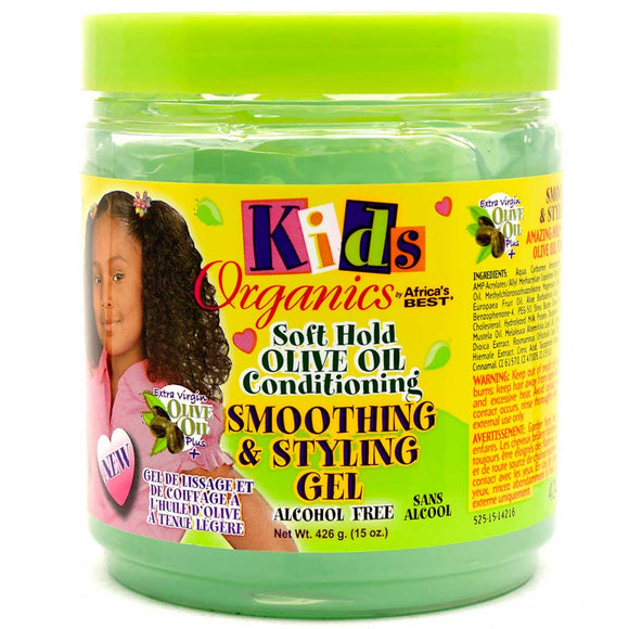 Africa's Best Organics Kids Hold Olive Oil Smoothing & Styling Gel