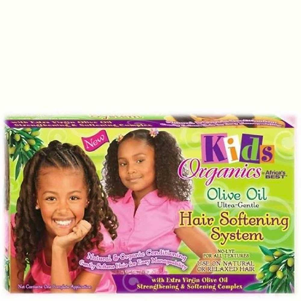 Africa's Best Kids Originals Olive Oil Hair Softening System