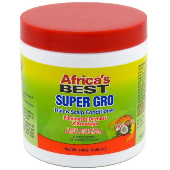 Africa's Best Super Gro Hair & Scalp Conditioner  149 G