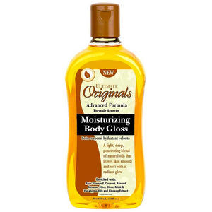 AFRICA'S BEST ULTIMATE ORGANICS MOISTURISING BODY GLOSS 355ML