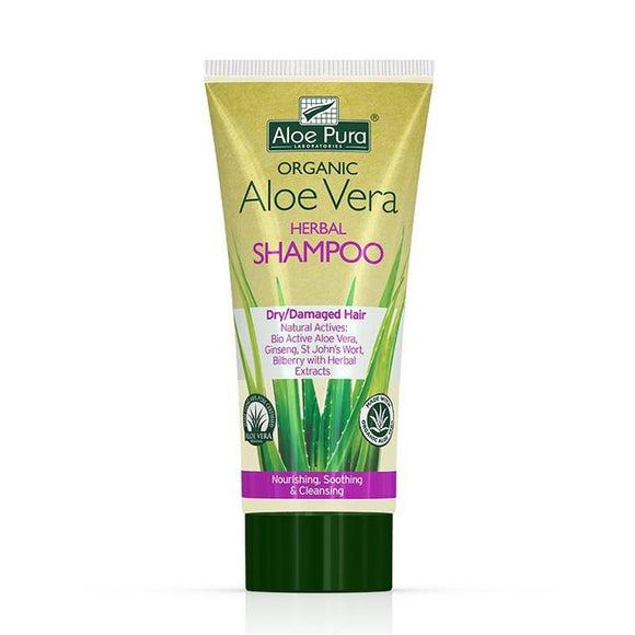 Aloe Pura Aloe Vera Herbal Shampoo Dry Hair 200ml