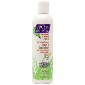 ATONE WITH NATURE PLANT EXTRACT & MOROCCAN OIL LEAVE-IN CONDITIONER 237ML