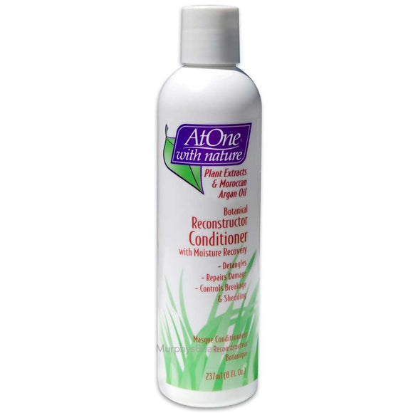 ATONE WITH NATURE PLANT EXTRACT & MOROCCAN OIL RECONSTRUCTOR CONDITIONER 237ML