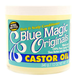 BLUE MAGIC ORGANICS CASTOR OIL 340G