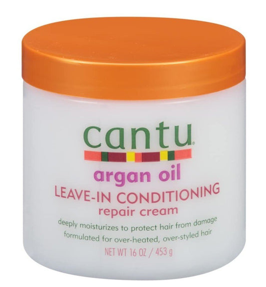 Cantu Argan Oil Leave In Conditioning Repair Cream 473ml