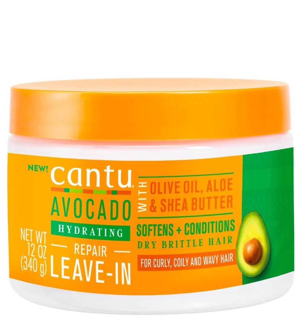 Cantu Avocado Leave- In Conditioning Repair Cream 12 Oz product package