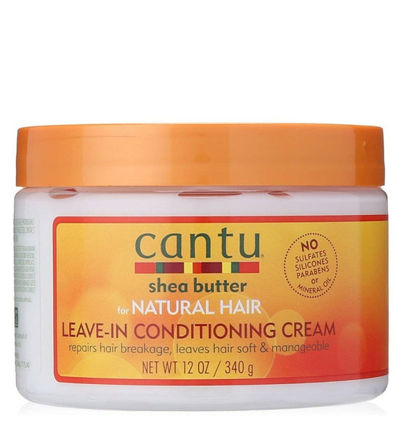 CANTU SHEA BUTTER FOR NATURAL HAIR LEAVE IN CONDITIONING REPAIR CREAM 340G
