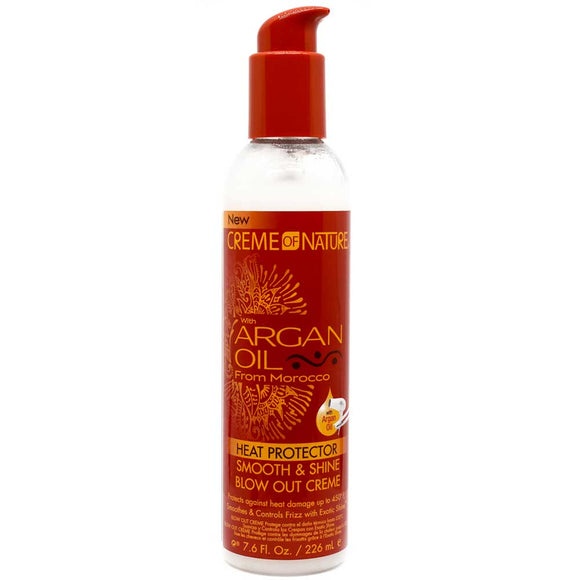 CREME OF NATURE ARGAN OIL HEAT PROTECTOR BLOW OUT