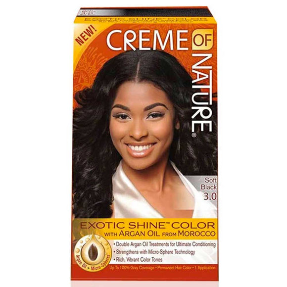 CREME OF NATURE EXOTIC SHINE COLOR WITH ARGAN OIL FROM MOROCCO