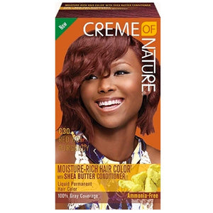CREME OF NATURE MOISTURE RICH HAIR COLOR C30 RED HOT BURGUNDY