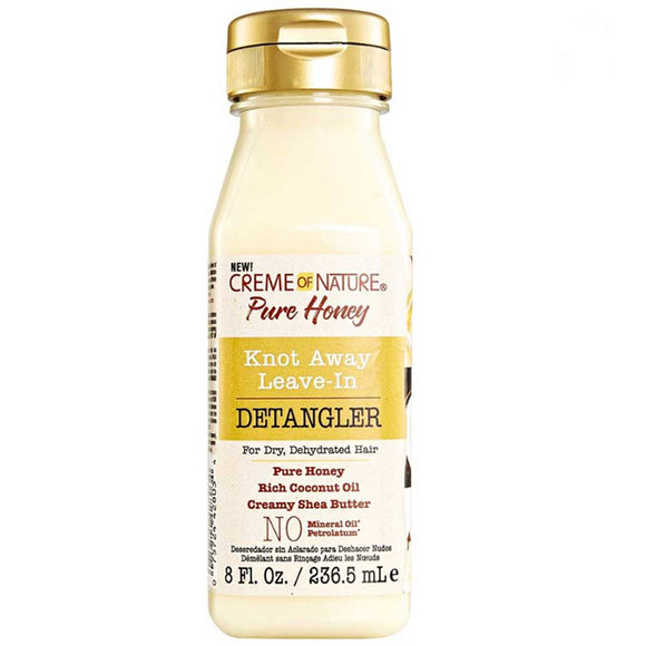 CREME OF NATURE PURE HONEY KNOT AWAY LEAVE IN DETANGLER