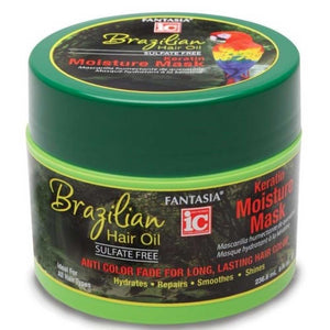 FANTASIA IC BRAZILIZN HAIR OIL KERATIN MOISTURE MASK 8OZ