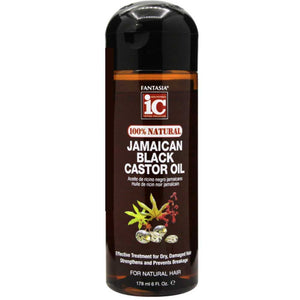 FANTASIA IC HAIR POLISHER JAMAICAN BLACK CASTOR OIL 6OZ