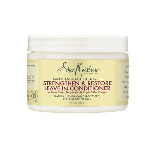 Shea Moisture Jamaican Black Castor Oil Strengthen & Restore Leave-in Conditioner 11.5oz