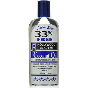 HOLLYWOOD COCONUT OIL 8OZ