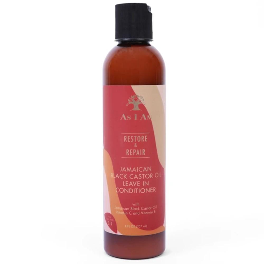 As I Am Restore & Repair Jamaican Black Castor Oil Leave-in Conditioner With Vitamin C & E 237ml