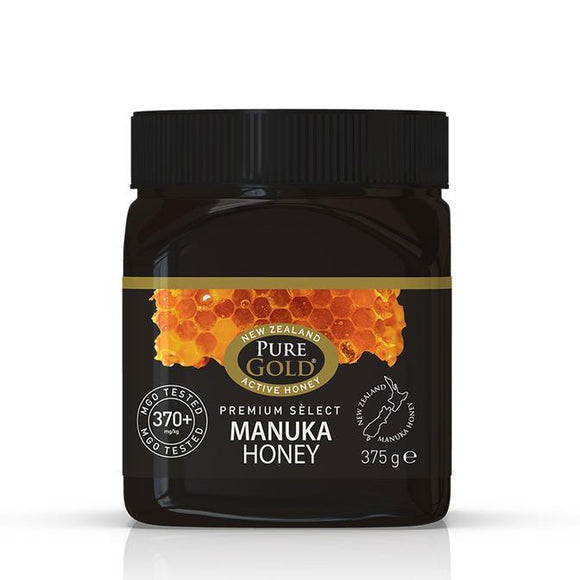 Pure Gold Premium Select Manuka Honey MGO 370 375g