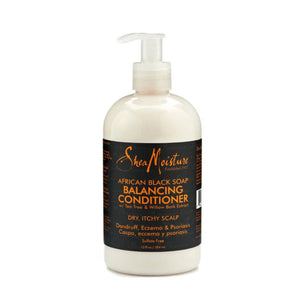 SHEA MOISTURE AFRICAN BLACK SOAP BALANCING CONDITIONER 13OZ