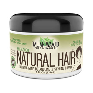 Taliah Waajid Shea Coco Natural Hair Moisturizing Detangling & Styling Cream 8oz