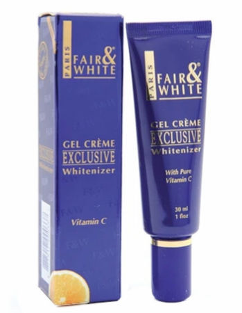 Fair & White Gel Creme Exclusive Whitenizer Vitamin C Dark Spot Corrector Cream Gel 1oz