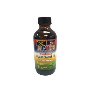 Jahaitian Essential Blends Black Castor Oil Peppermint 4oz