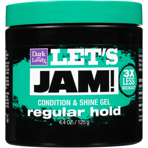 Lets Jam Shining & Conditioning Gel Regular Hold 4.4oz