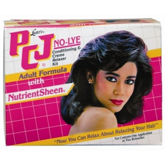 Luster Pink Pcj No Lye Creme Relaxer Kit Adult