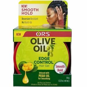 ORS Edge Control Hair Gel Infused With Pequi Oil Smooth Hold 2.25oz
