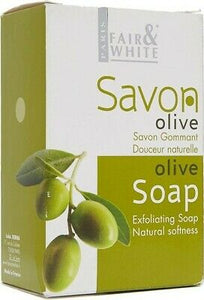 Fair & White Olive Exfoliating Soap 7oz