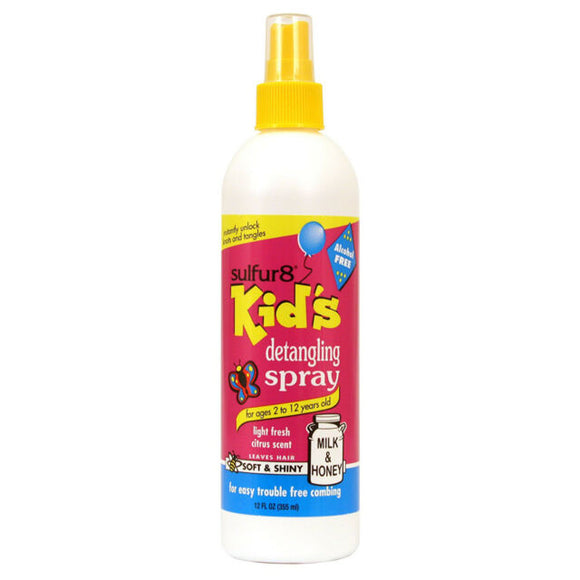 Sulfur8 Kids Detangling Spray 12oz